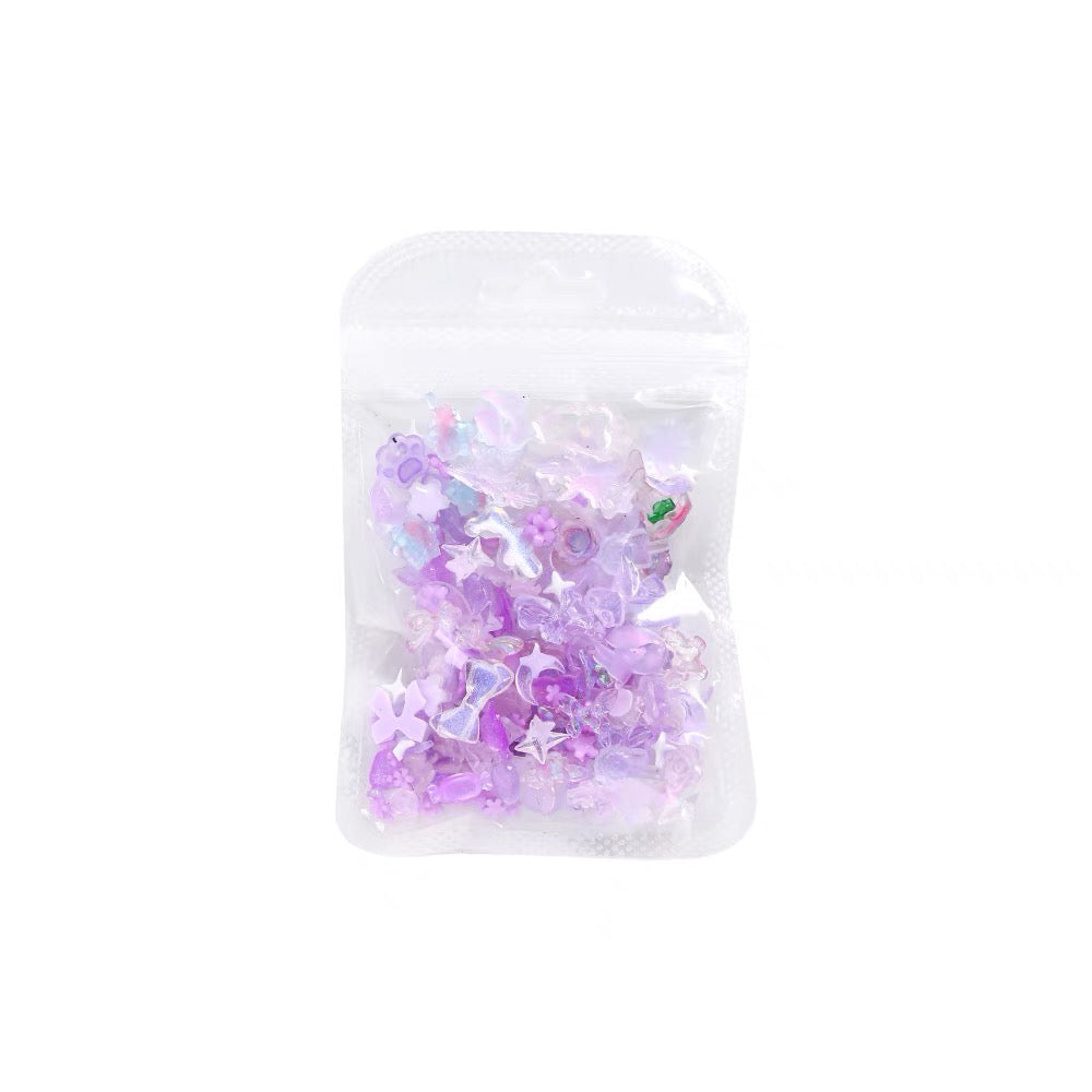 Mixed Nail Art Resin Decorations
