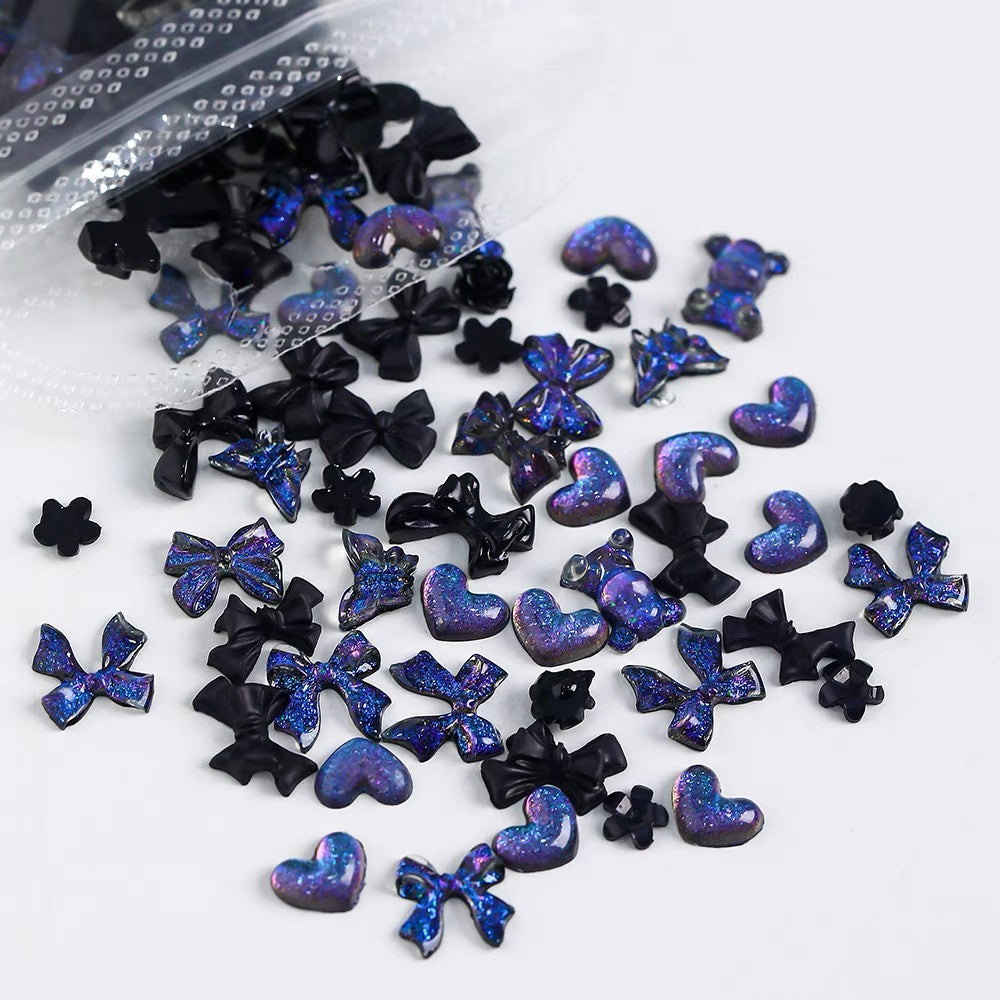 Mixed Nail Art Resin Decorations