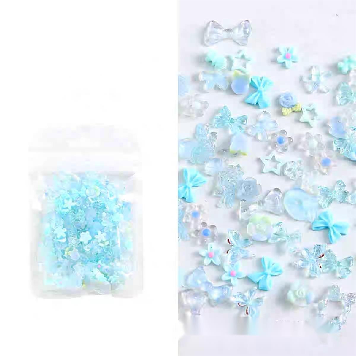 Mixed Nail Art Resin Decorations